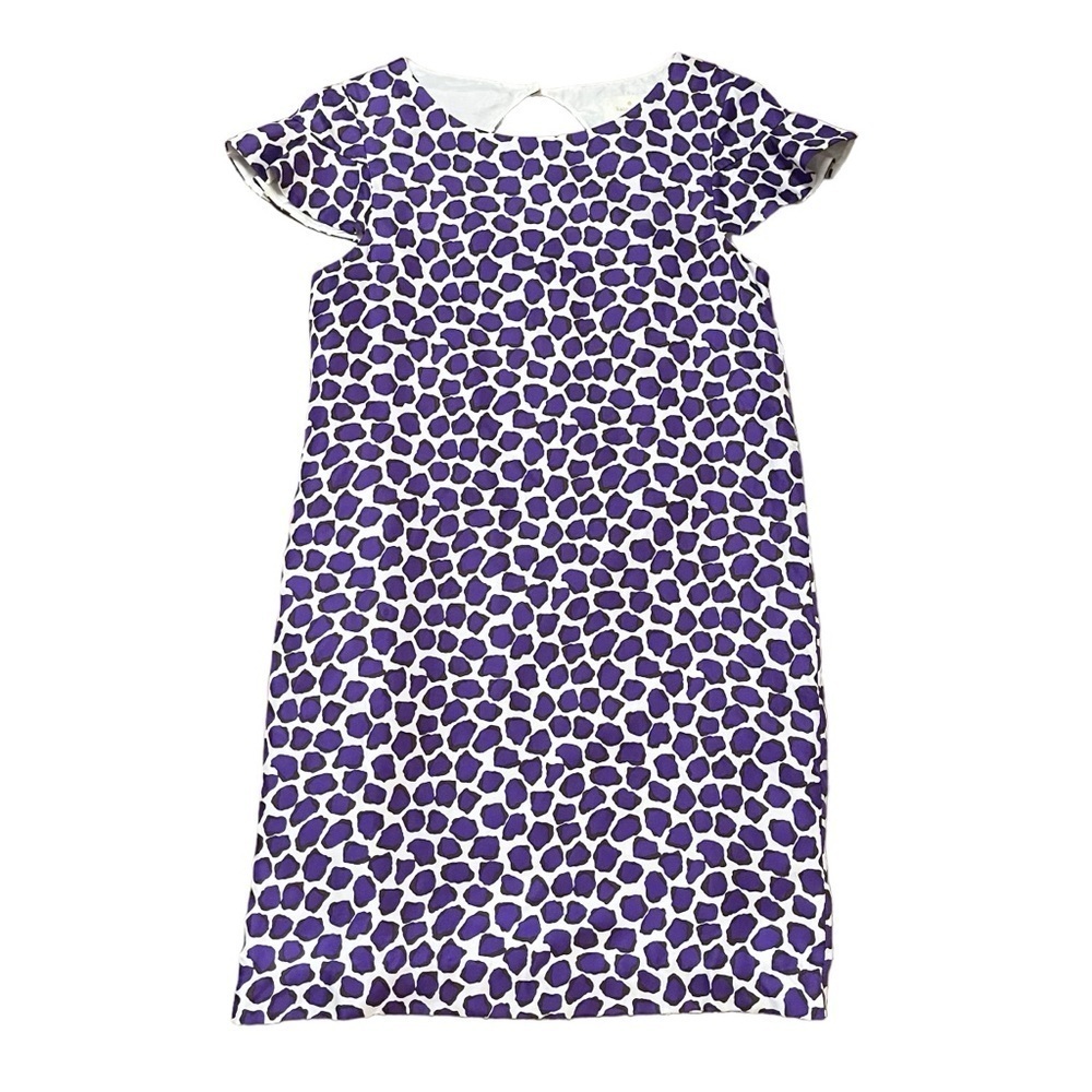 Kate Spade Purple Leopard Print Tunic Dress US 2